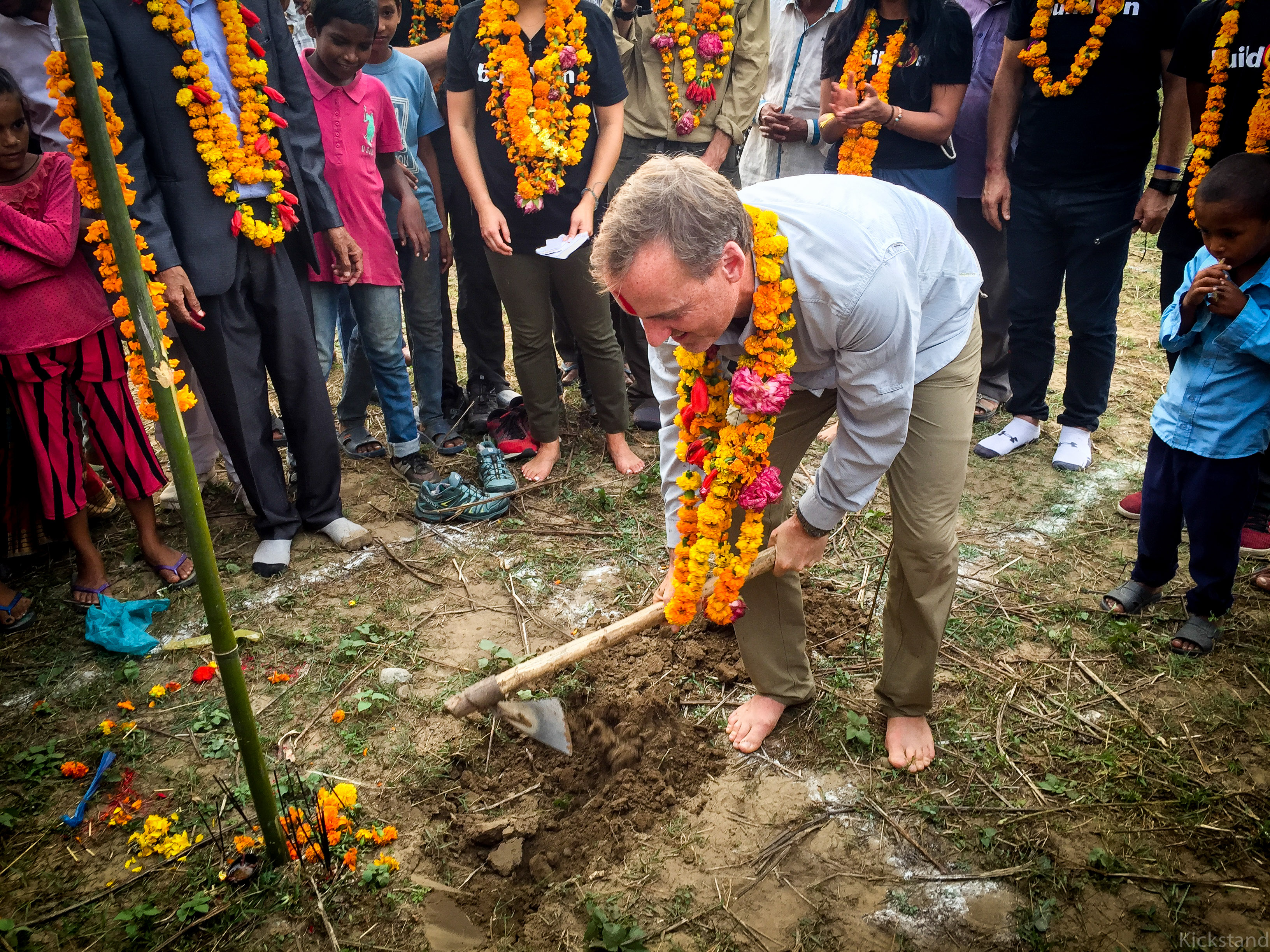 Breaking ground | Support Team Dayā